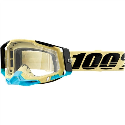 100% Racecraft Goggle - Airblast/Clear Lens