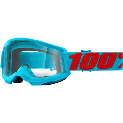 100% Strata Goggle - Summit/Clear Lens