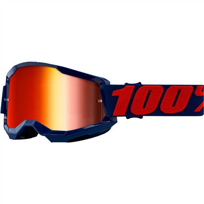 100% Strata Goggle - Masego/Mirror Red Lens