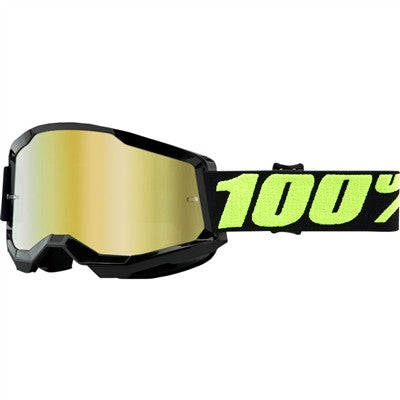 100% Strata Goggle - Upsol/Mirror Gold Lens
