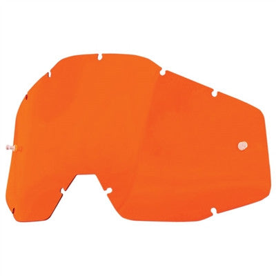 100% Replacement Strata MX/Racecraft/Accuri Lens - Orange