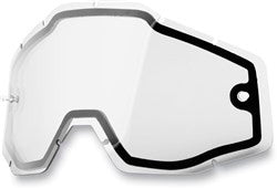 100% Dual Vented Clear Lens