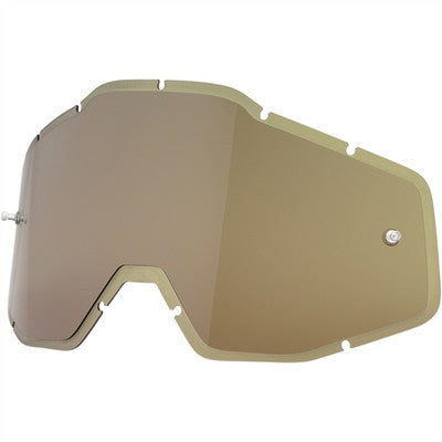 100% Racecraft Plus Injected Lens - HD Olive Anti-Fog