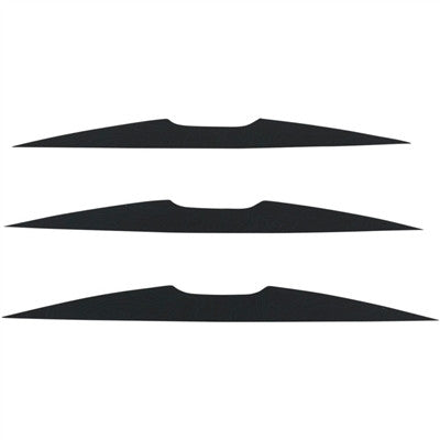 Moose Racing 2021 XCR Goggle Roll-Off System Mud Flap Kit 3-Pack