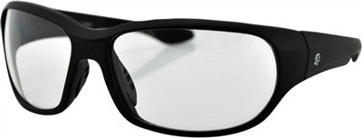 ZANheadgear New Jersey Sunglasses - Matte Black/Clear Lens