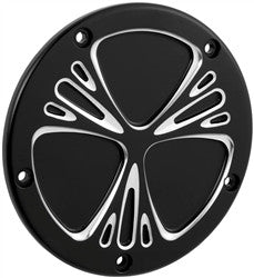 Arlen Ness Derby Covers - Black