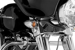 Arlen Ness Deep Cut Factory Style Turn Signals With Fire Ring L.E.D.