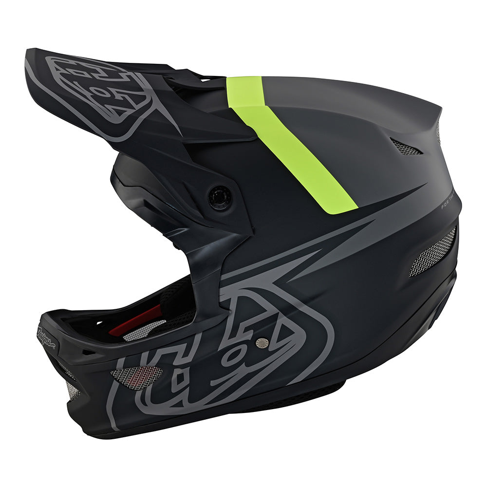 Troy Lee Designs D3 Fiberlite Bicycle Helmet Slant
