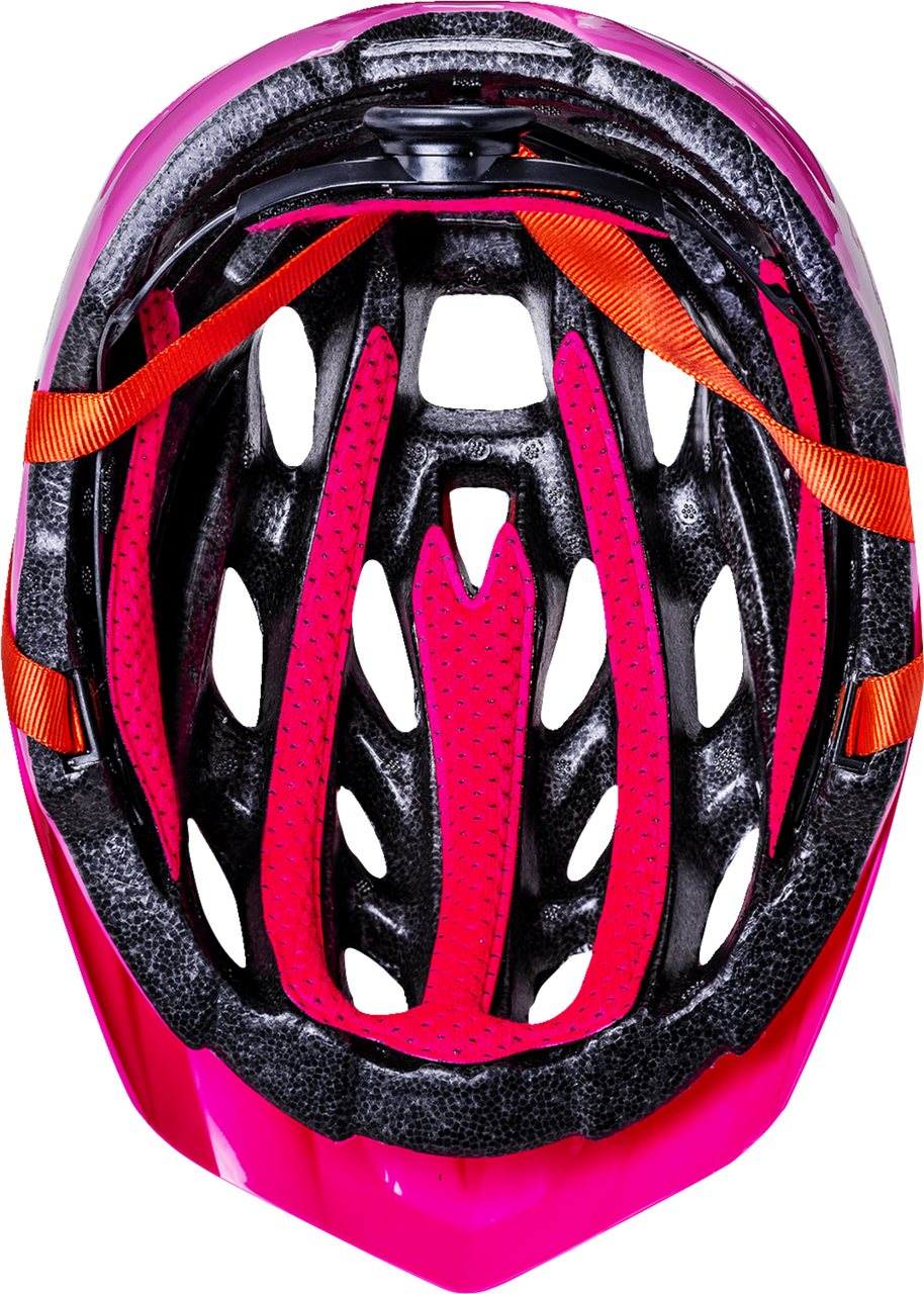 Kali Youth Chakra Solid Bicycle Helmet Gloss Raspberry