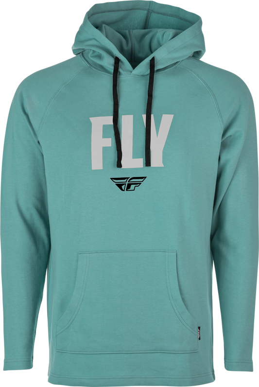 FLY Racing FLY Weekender Pullover Hoodie Sea Green/Grey