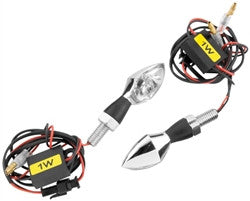 BikeMaster Micro Bright Turn Signals - Black
