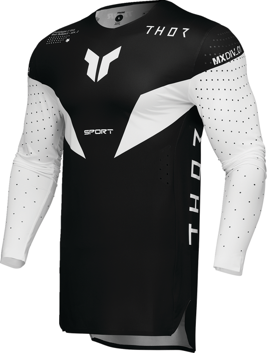 Thor 2025 SPORTMODE Strike Jersey Black