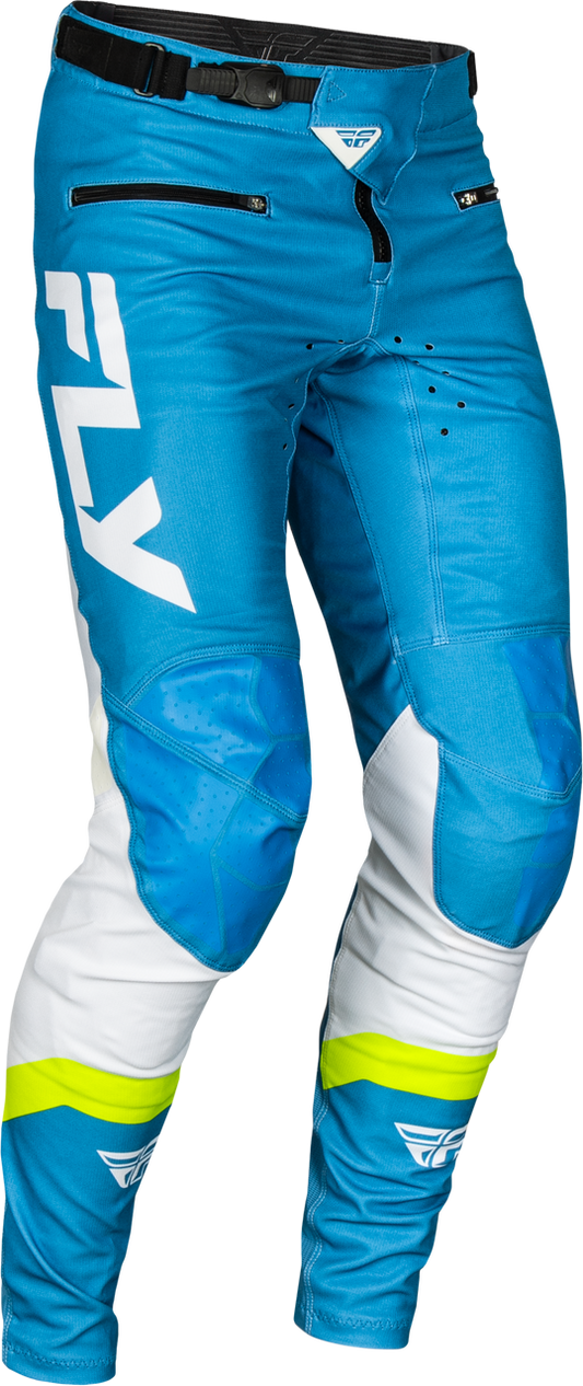 FLY Racing 2025 Rayce Bicycle Pant Blue/White/Lime Green