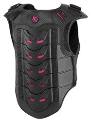 Icon Stryker Womens Vest - Black/Pink