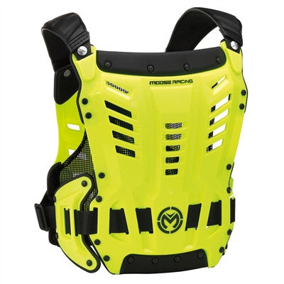 Moose Racing 2020 Synapse Lite Roost Deflector - Hi Vis/Black