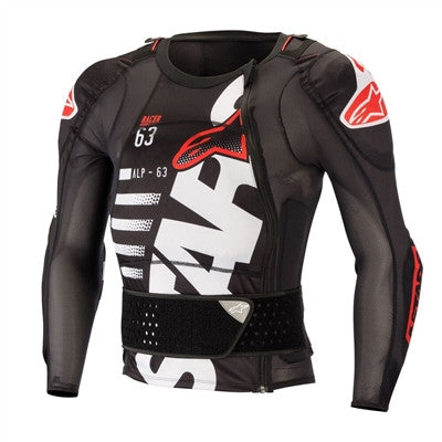 Alpinestars 2019 Sequence Protection Long Sleeve Jacket - Black/White/Red
