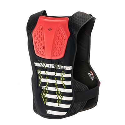 Alpinestars 2019 Sequence Chest Protector - Black/White/Red