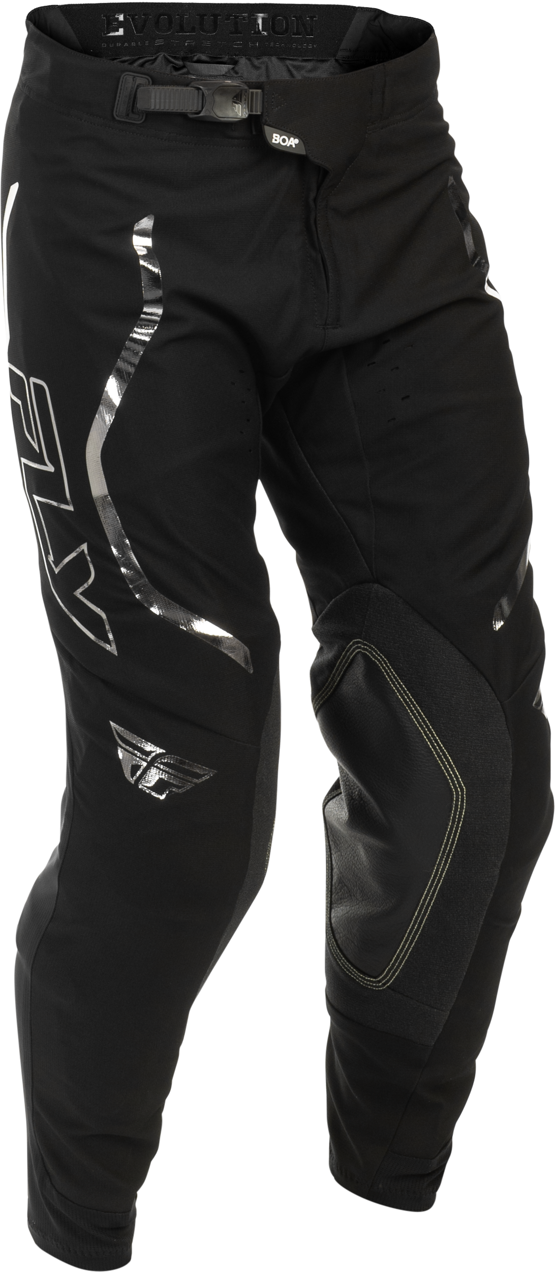 FLY Racing 2026 Evolution DST SE Spark Black/Silver Jersey Pant Combo