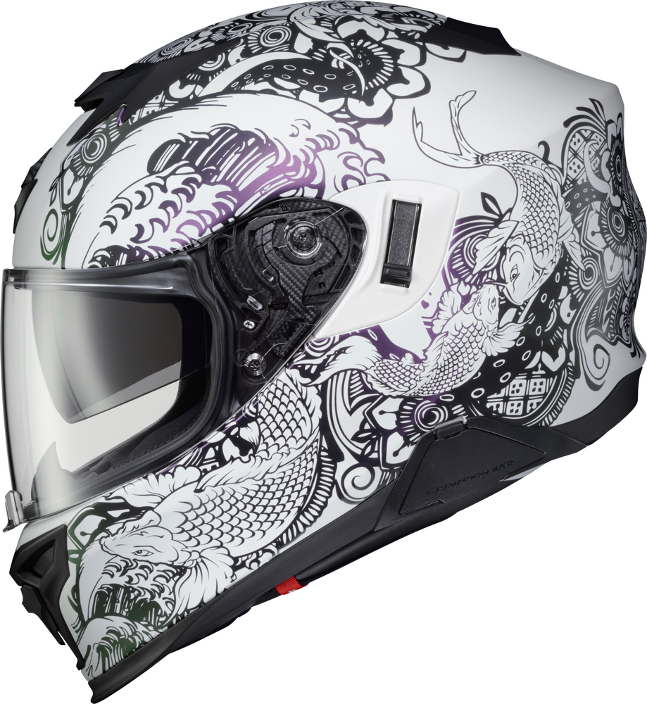 Scorpion EXO-T520 Helmet - Nama-Sushi White/Chameleon