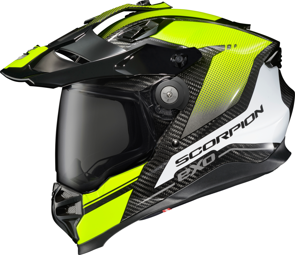 Scorpion XT9000 Carbon Full-Face Helmet - Trailhead Hi-Vis