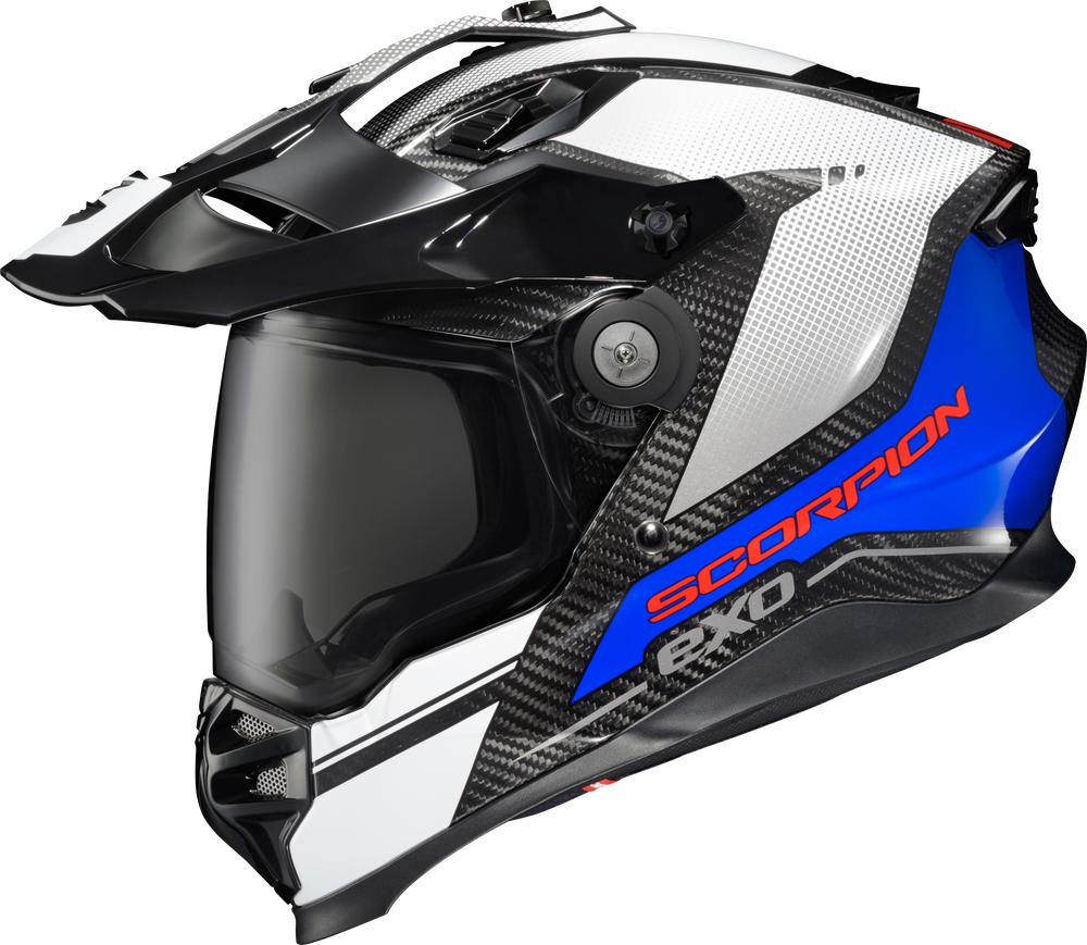 Scorpion XT9000 Carbon Full-Face Helmet - Trailhead White