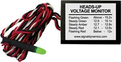 SDC Heads Up Voltage Monitor
