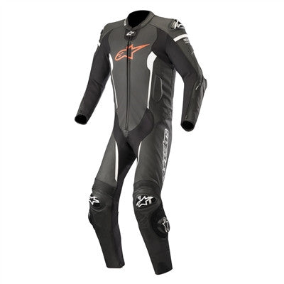 Alpinestars 2019 Missile 1-Piece Leather Race Suit Tech-Air Compatible - Black/Red