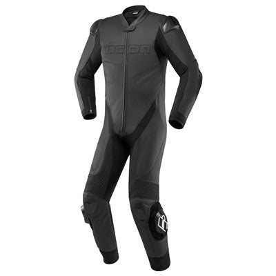 Icon Hypersport 1-Piece Riding Suit - Black