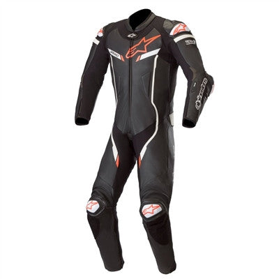 Alpinestars 2019 1-Piece GP Pro v2 Leather Riding Suit Tech-Air Compatible - Black/White