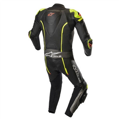 Alpinestars 2019 1-Piece GP Pro v2 Riding Suit Tech-Air Compatible - Black/Grey/Yellow