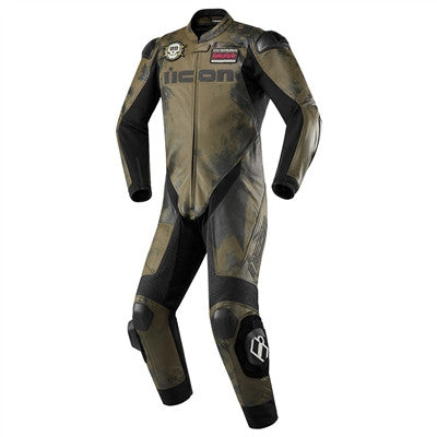 Icon Hypersport Riding Race Suit - Battlescar