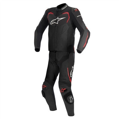 Alpinestars 2019 GP Pro 2 Piece Leather Suit - Black/Red