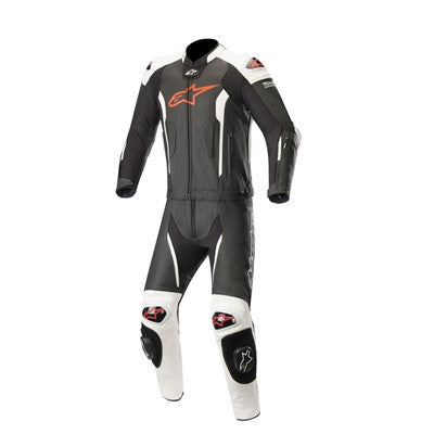 Alpinestars 2019 Missile 2-Piece Leather Race Suit Tech-Air Compatible - Black/Red/White