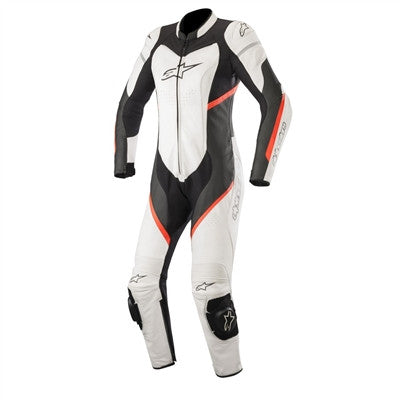 Alpinestars 2019 Womens Stella Kira 1-Piece Leather Race Suit - Black/White/Red