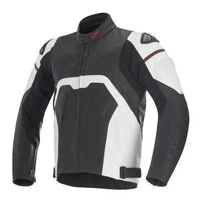 Alpinestars 2019 Core Leather Jacket - Black/White