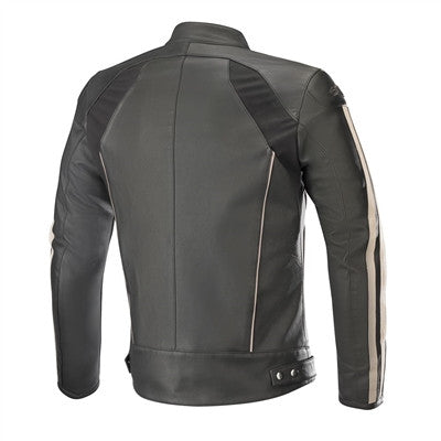 Alpinestars 2019 Dyno v2 Leather Jacket - Black/Stone/Red