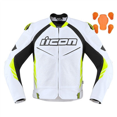 Icon Hypersport Prime Jacket - White/Hi-Viz