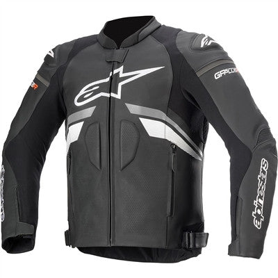 Alpinestars GP Plus R V3 Airflow Leather Jacket - Black/Grey/White