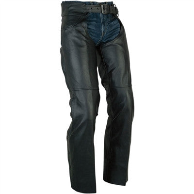 Z1R 2020 Sabot Leather Chap - Black