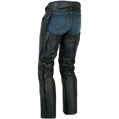 Z1R 2020 Sabot Leather Chap - Black