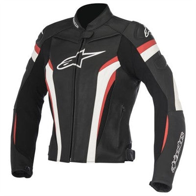 Alpinestars 2019 Womens Stella GP Plus R V2 Leather Jacket - Black White Red