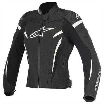 Alpinestars 2019 Womens Stella GP Plus R V2 Airflow Leather Jacket - Black White