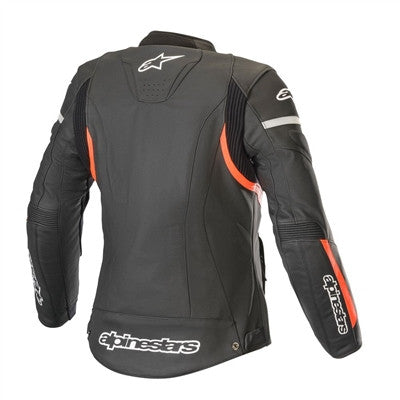 Alpinestars 2019 Womens Stella Kira Leather Jacket - Black/Red