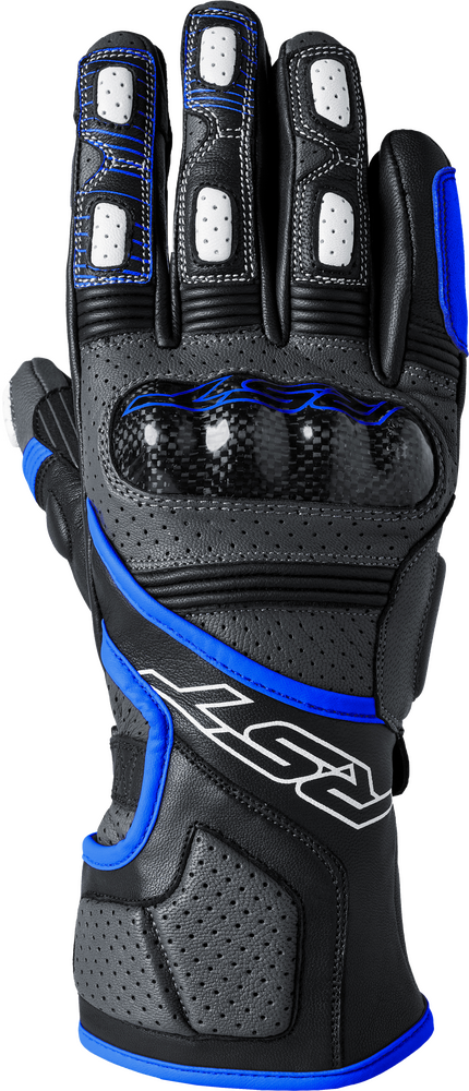 RST Fulcrum CE Gloves Grey/Blue/Black