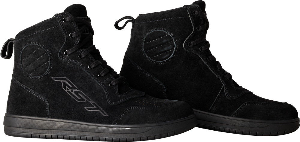 RST Womens HiTop Moto Shoe Black