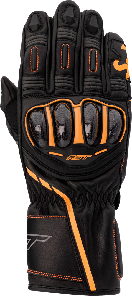 RST S1 CE Gloves Black/Grey/Neon Orange