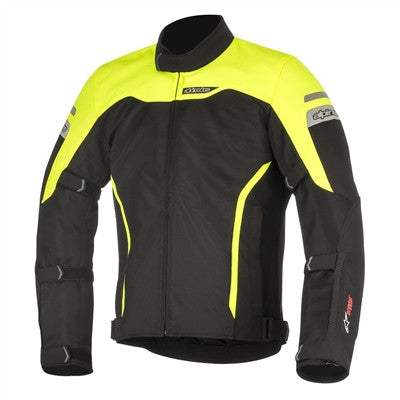 Alpinestars 2019 Leonis Drystar Jacket - Black/Yellow Fluorescent