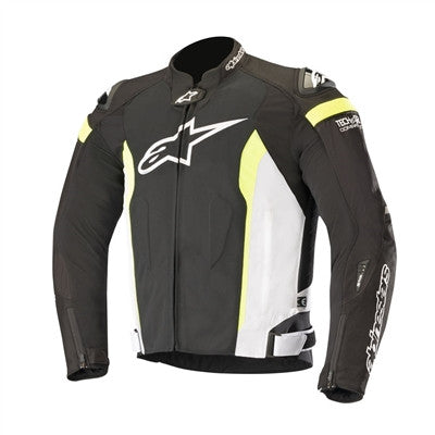 Alpinestars 2019 T-Missile Air Jacket Tech-Air Compatible - Black/White/Yellow Fluorescent