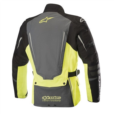 Alpinestars 2019 Yaguara Drystar Adventure Jacket Tech-Air Compatible - Black/Grey/Yellow Fluorescent