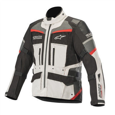 Alpinestars 2019 Andes Pro Drystar Adventure Jacket Tech-Air Compatible - Grey/Black/Red